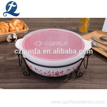 Heat Resistant Casserole Kitchen Soup Pot With Grill